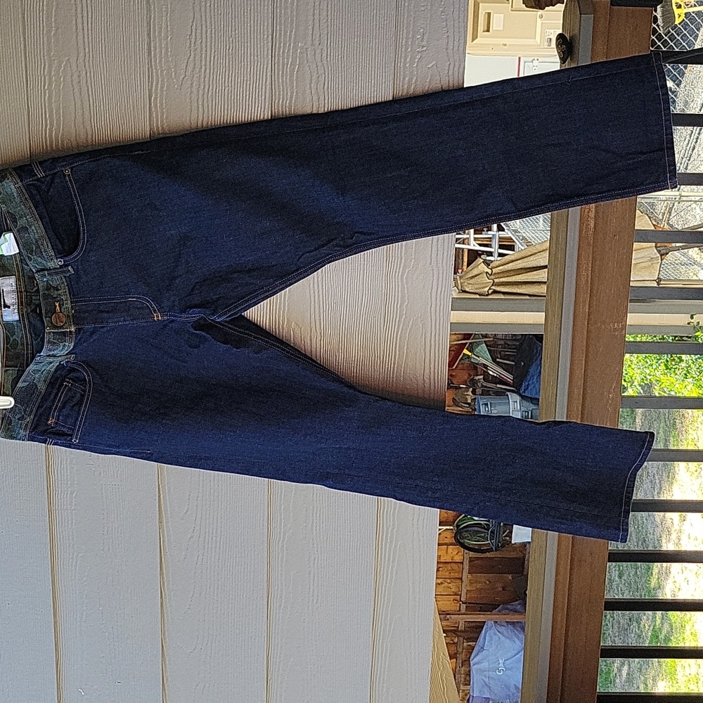Silence Is Golden Mens Denim Blue Jean Size 34